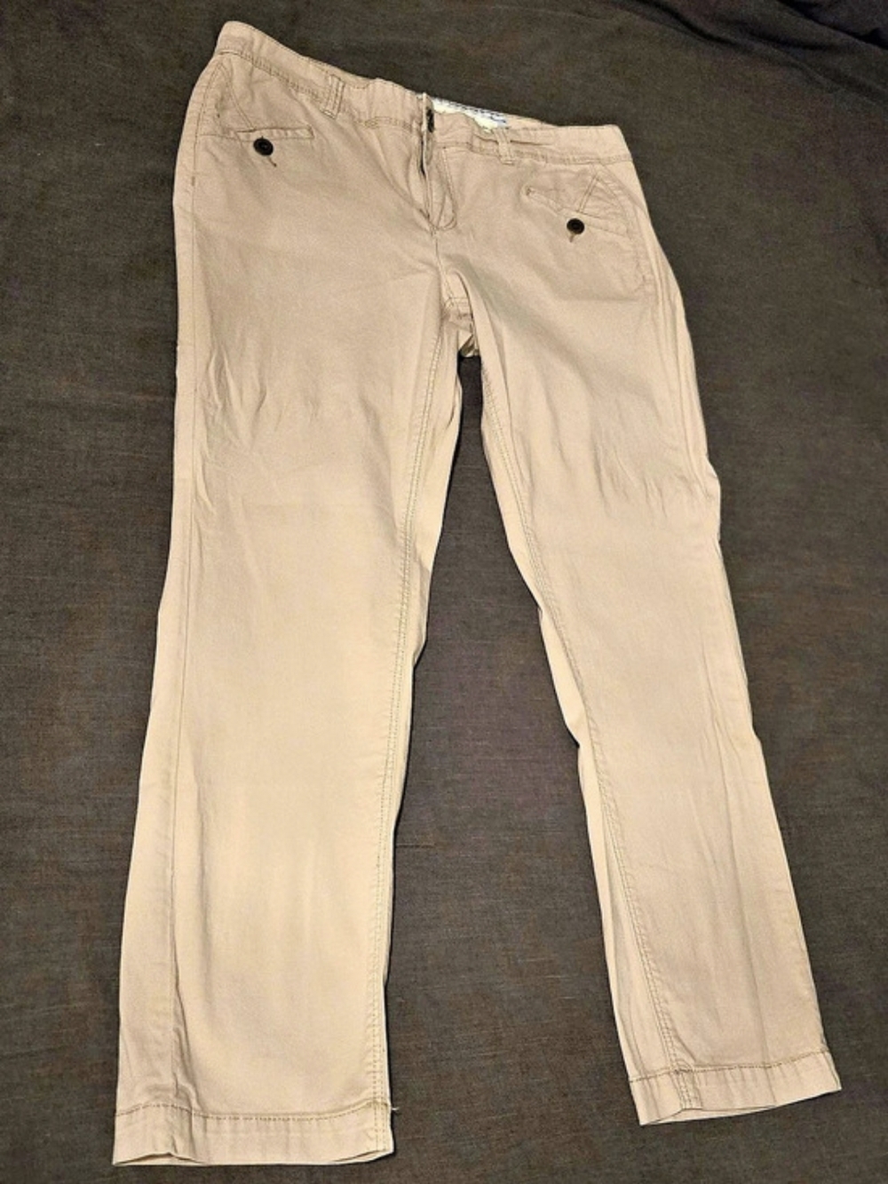 Daughters of the Liberation Beige Cropped Cargo Pants Size 12